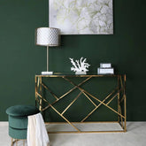 Slim Metal Console Table