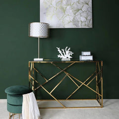 Slim Metal Console Table