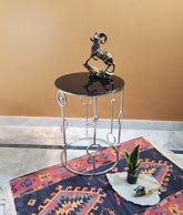 Stainless Steel Balls End Table