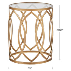 Eyelet End Table