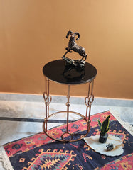 Stainless Steel Balls End Table