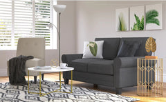 Geometric Design Gold Side Table