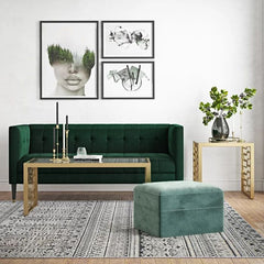 Hexagon Design Side Table