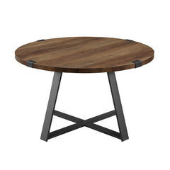 Round Metal Wrap Coffee Table