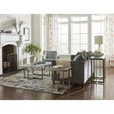 Stainless Steel Media Console Table