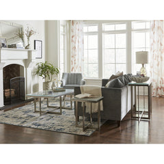 Stainless Steel Media Console Table