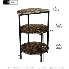 Bedside Table Nightstand for Living Room