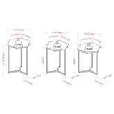 Three Piece Nest of Tables