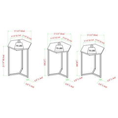 Three Piece Nest of Tables