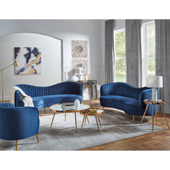Mirror Top Nesting Coffee Table