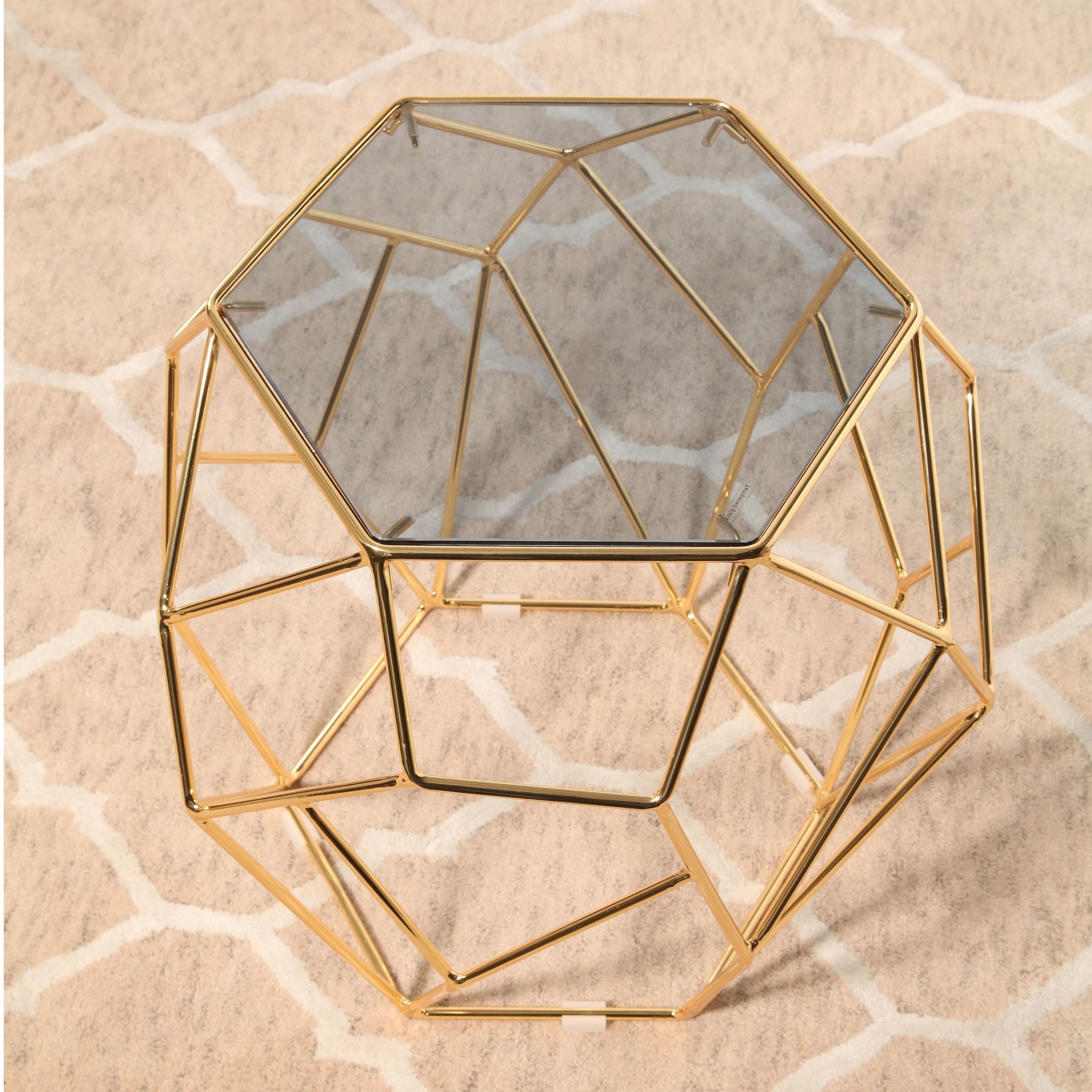 Drum Shaped End Table