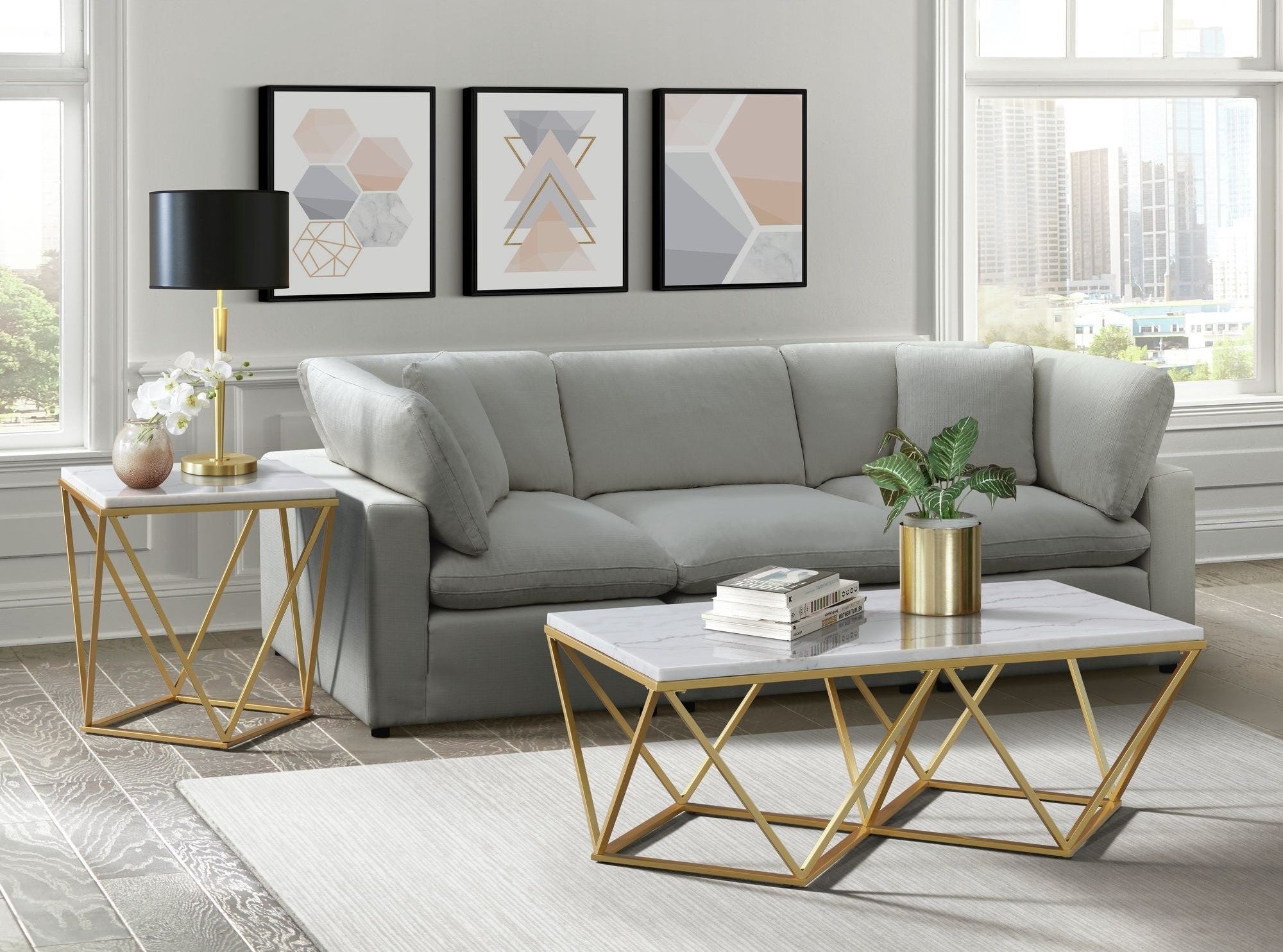 Square End Table