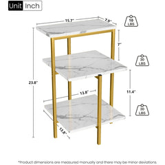 Bedside Table Nightstand for Living Room