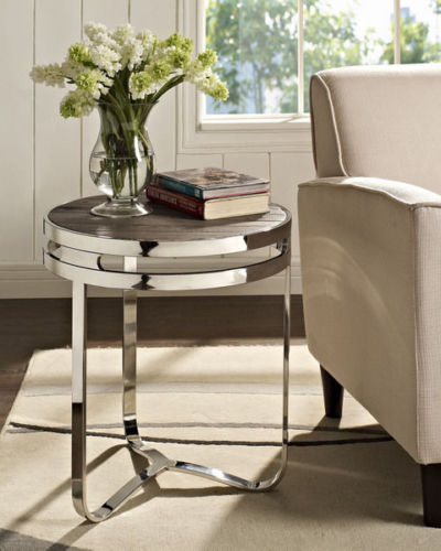 Provision Wood Top Side Table