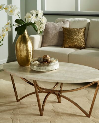 Champagne Gold Coffee Table