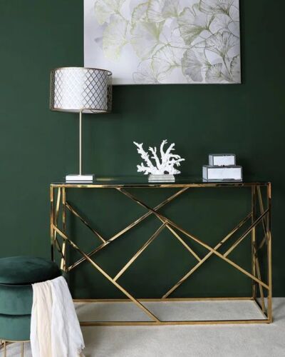 Slim Metal Console Table
