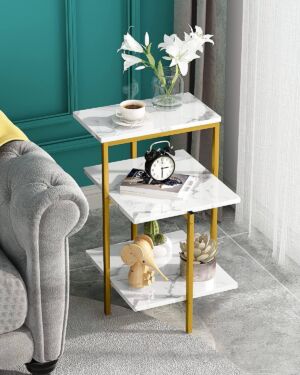 Bedside Table Nightstand for Living Room