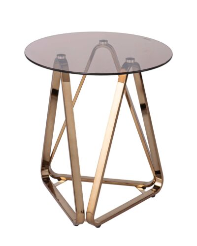 Champagne Glass End Table