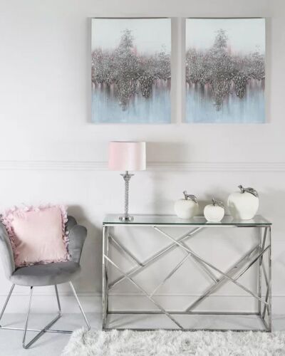 Slim Metal Console Table
