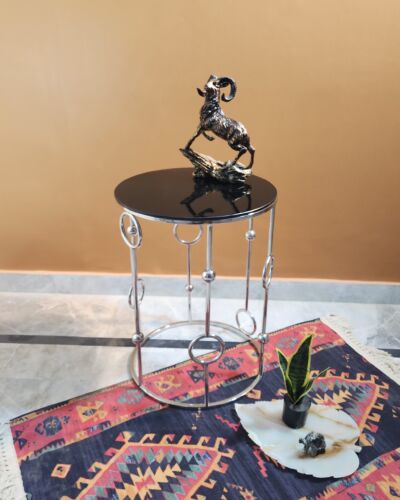 Stainless Steel Balls End Table